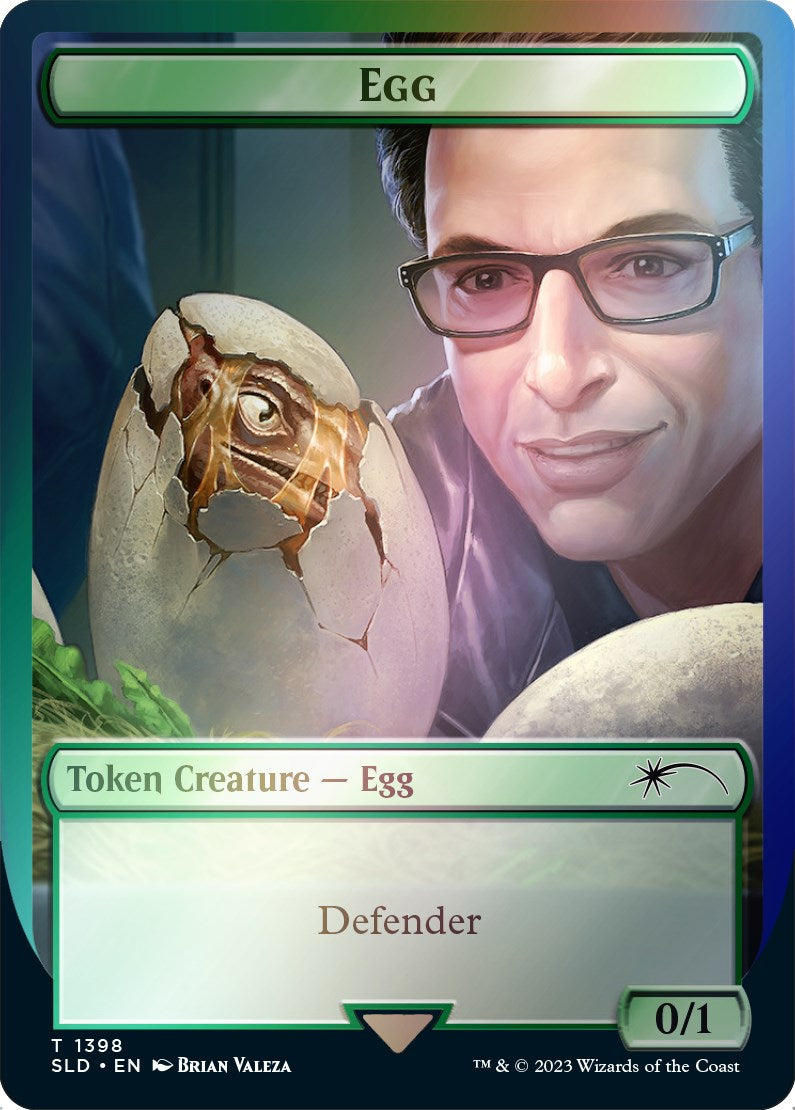 Egg Token (Rainbow Foil) [Secret Lair Drop Series] | Card Merchant Takapuna