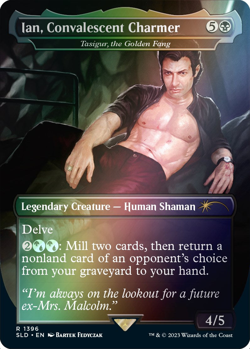 Ian, Convalescent Charmer - Tasigur, the Golden Fang (Rainbow Foil) [Secret Lair Drop Series] | Card Merchant Takapuna