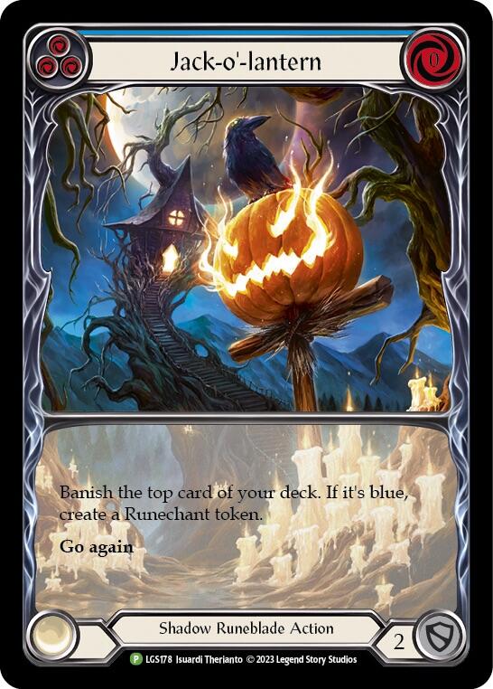 Jack-o'-lantern (Blue) [LGS178] (Promo) | Card Merchant Takapuna