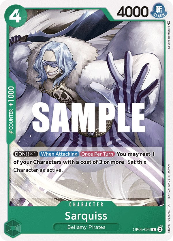 Sarquiss [Awakening of the New Era] | Card Merchant Takapuna