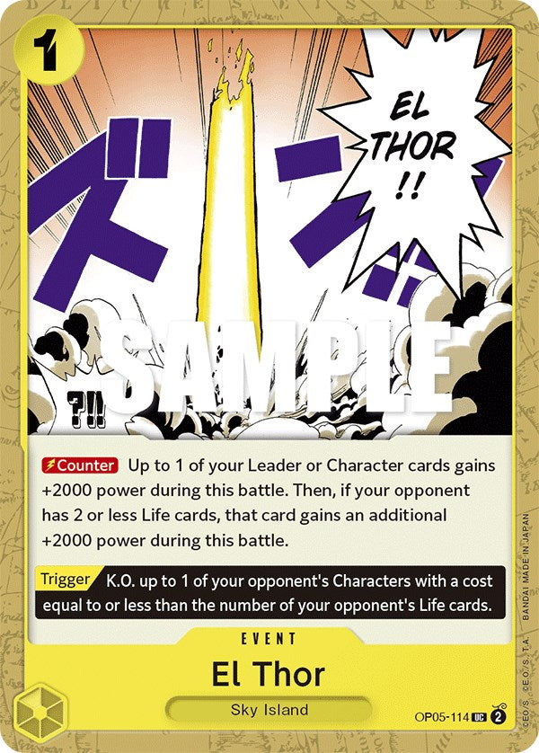 El Thor [Awakening of the New Era] | Card Merchant Takapuna