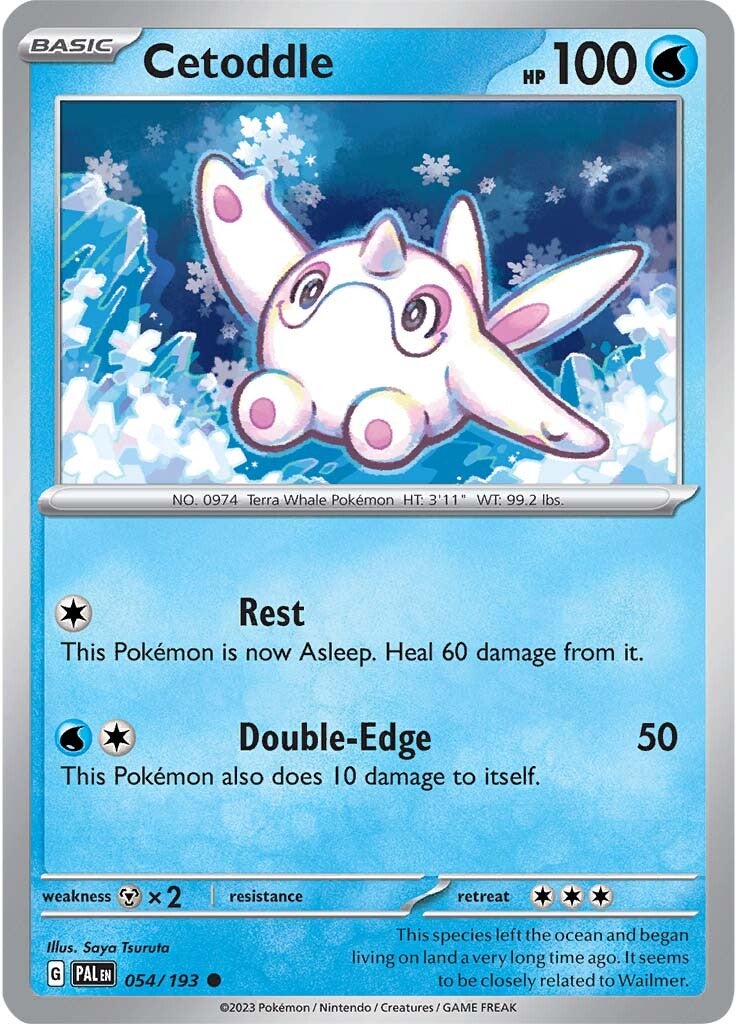 Cetoddle (054/193) [Scarlet & Violet: Paldea Evolved] | Card Merchant Takapuna