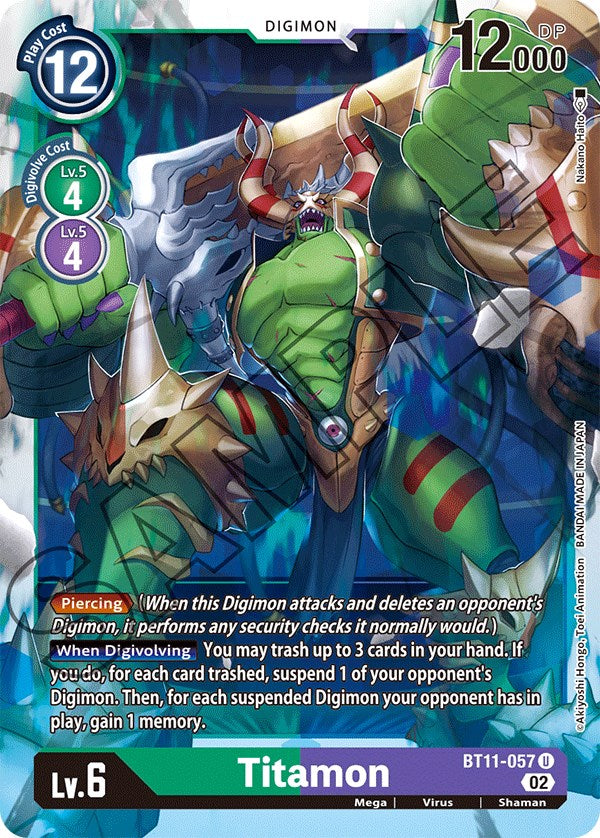 Titamon [BT11-057] [Dimensional Phase] | Card Merchant Takapuna