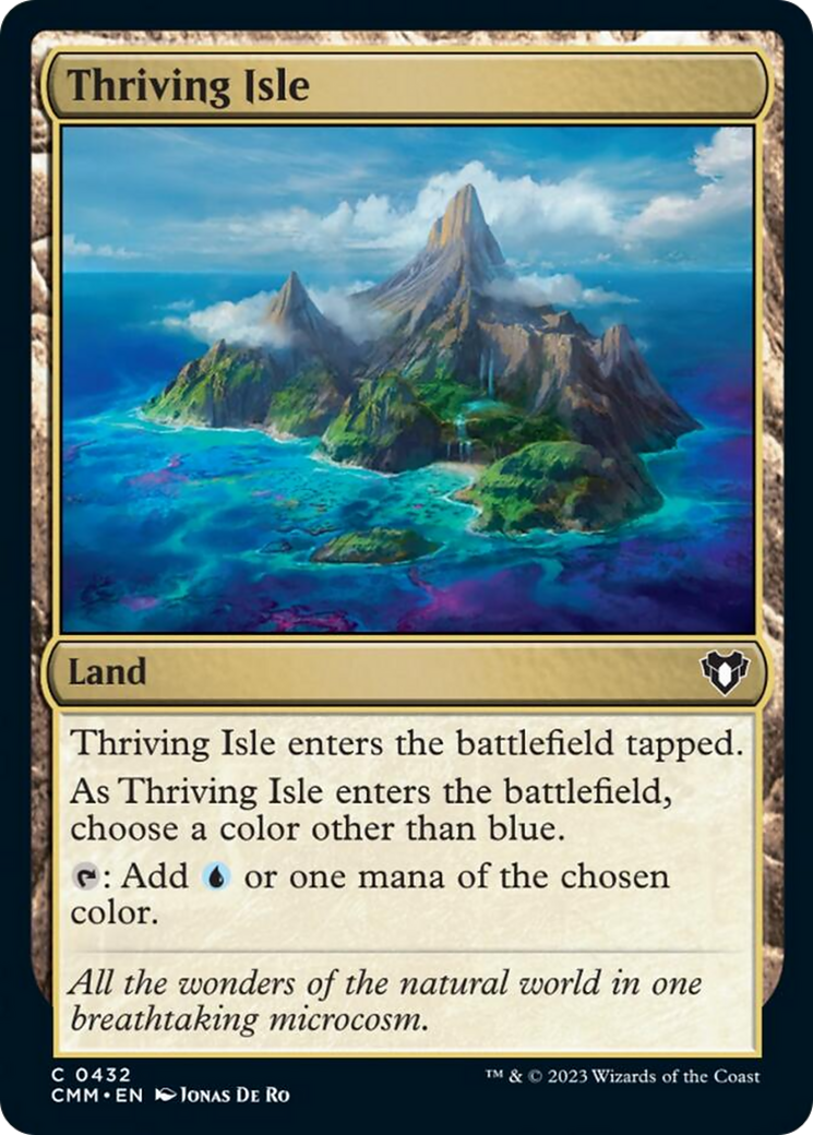 Thriving Isle [Commander Masters] | Card Merchant Takapuna