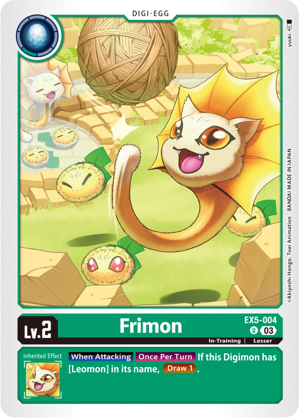 Frimon [EX5-004] [Animal Colosseum] | Card Merchant Takapuna