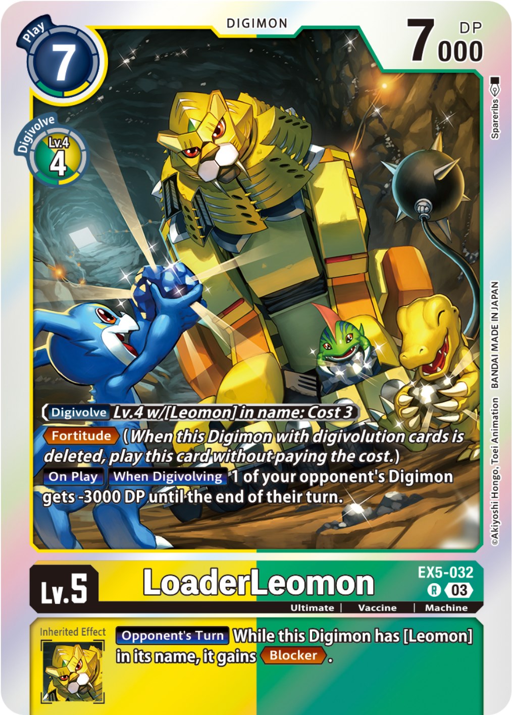 LoaderLeomon [EX5-032] [Animal Colosseum] | Card Merchant Takapuna