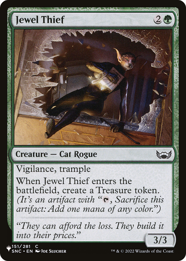 Jewel Thief [The List Reprints] | Card Merchant Takapuna