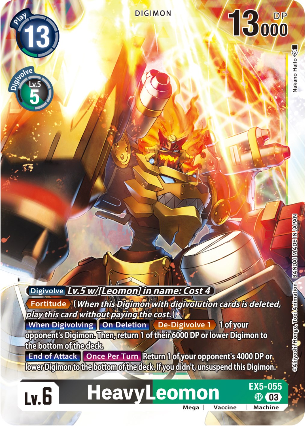 HeavyLeomon [EX5-055] [Animal Colosseum] | Card Merchant Takapuna