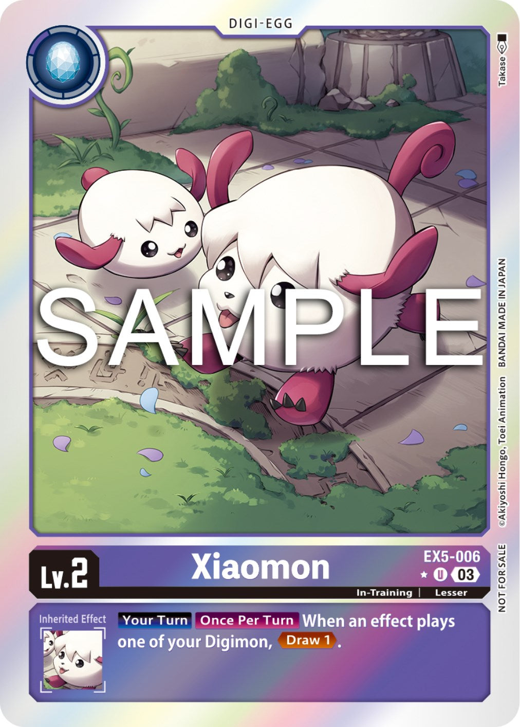 Xiaomon [EX5-006] (Animal Colosseum Box Promotion Pack) [Animal Colosseum] | Card Merchant Takapuna