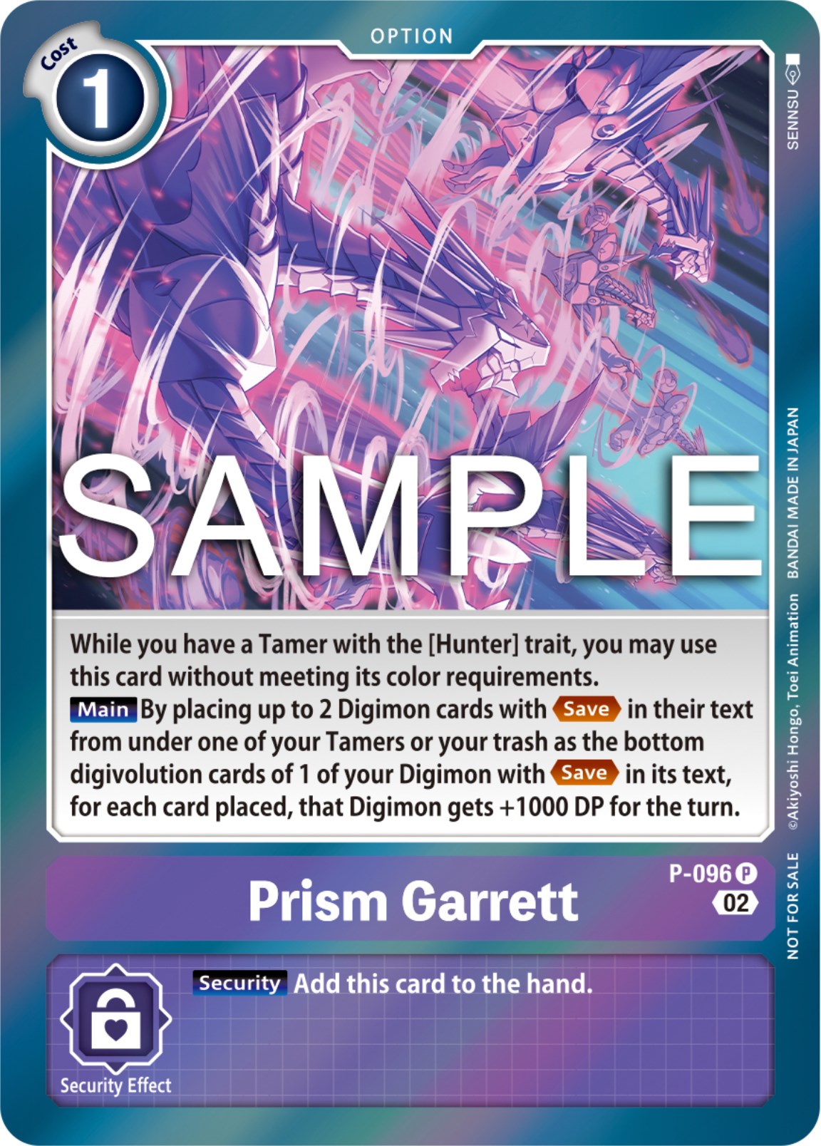 Prism Garrett [P-096] (3rd Anniversary Update Pack) [Promotional Cards] | Card Merchant Takapuna