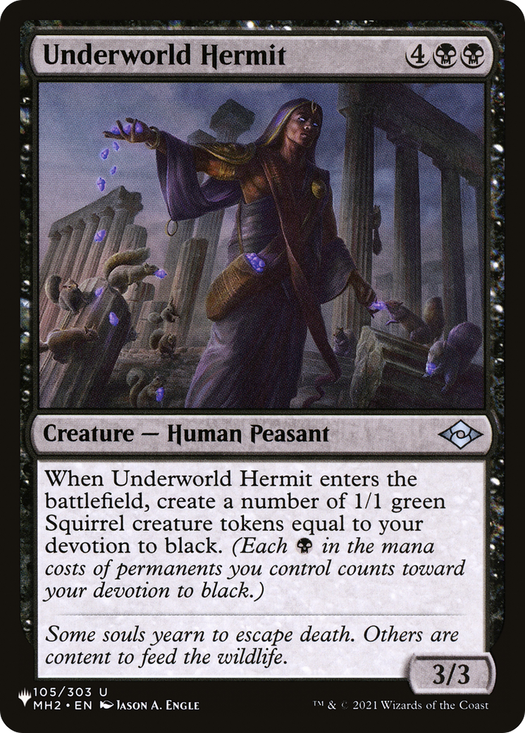 Underworld Hermit [The List Reprints] | Card Merchant Takapuna