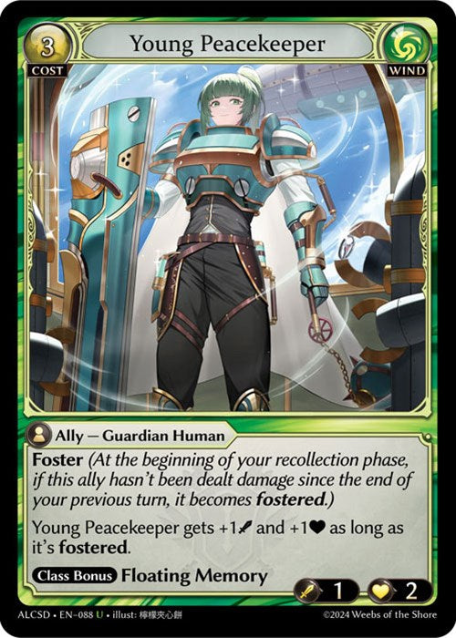 Young Peacekeeper (88) [Alchemical Revolution: Starter Decks] | Card Merchant Takapuna