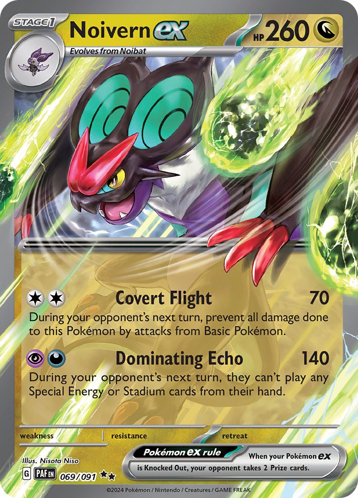 Noivern ex (069/091) [Scarlet & Violet: Paldean Fates] | Card Merchant Takapuna