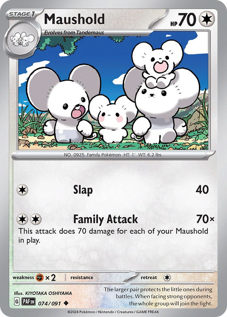 Maushold (074/091) [Scarlet & Violet: Paldean Fates] | Card Merchant Takapuna