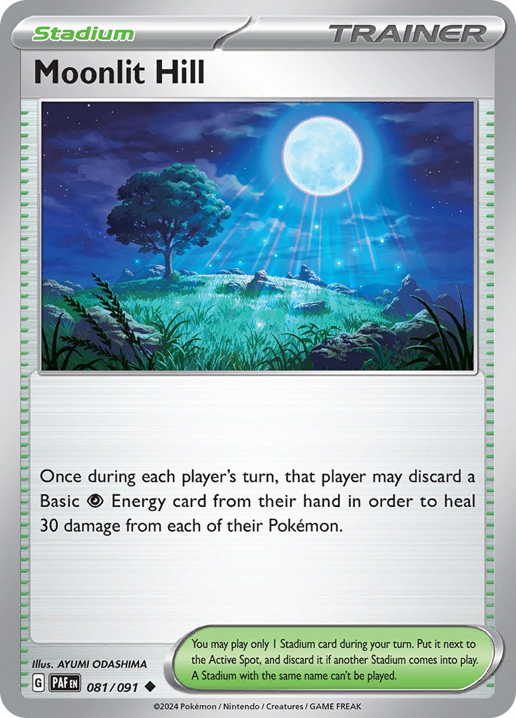 Moonlit Hill (081/091) [Scarlet & Violet: Paldean Fates] | Card Merchant Takapuna