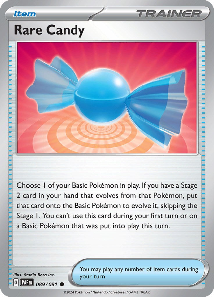 Rare Candy (089/091) [Scarlet & Violet: Paldean Fates] | Card Merchant Takapuna