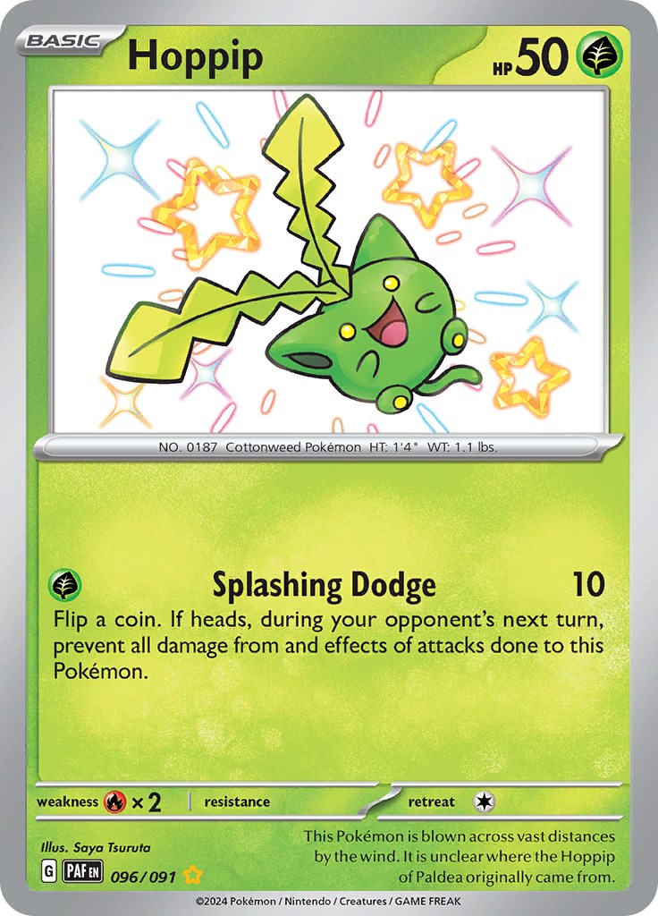 Hoppip (096/091) [Scarlet & Violet: Paldean Fates] | Card Merchant Takapuna