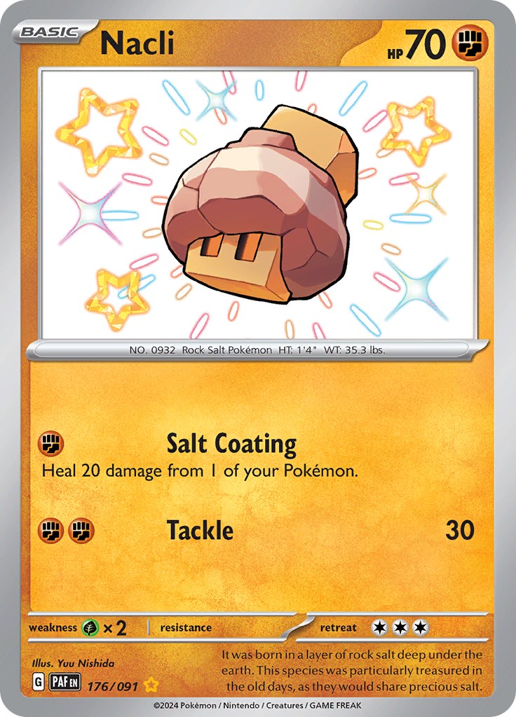 Nacli (176/091) [Scarlet & Violet: Paldean Fates] | Card Merchant Takapuna