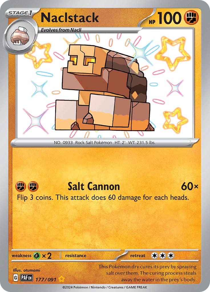 Naclstack (177/091) [Scarlet & Violet: Paldean Fates] | Card Merchant Takapuna