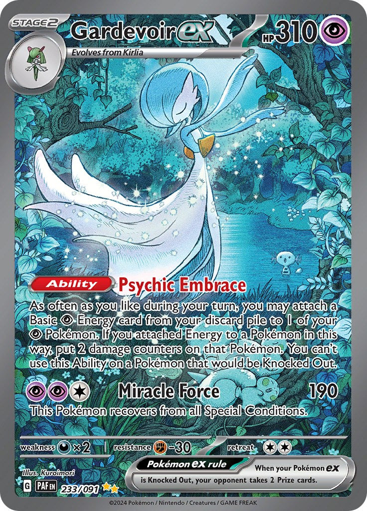 Gardevoir ex (233/091) [Scarlet & Violet: Paldean Fates] | Card Merchant Takapuna