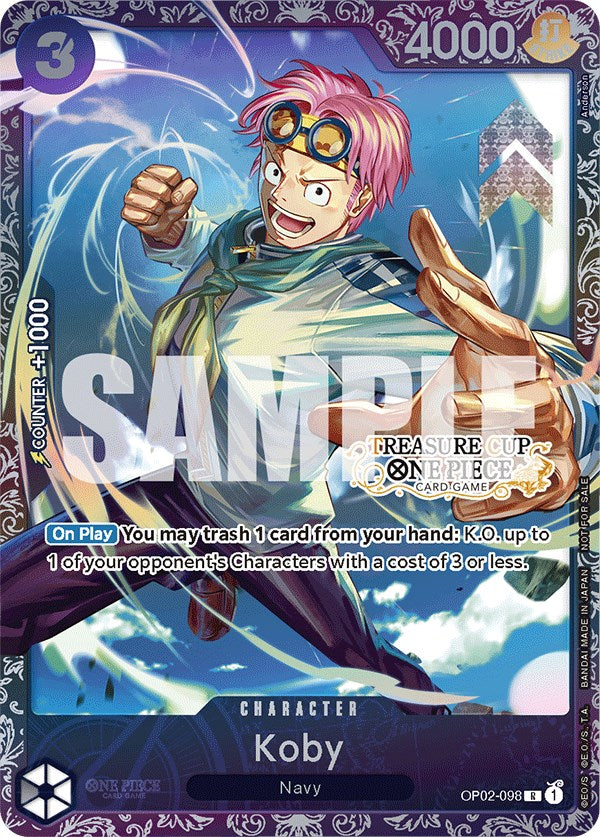 Koby (Treasure Cup) [One Piece Promotion Cards] | Card Merchant Takapuna