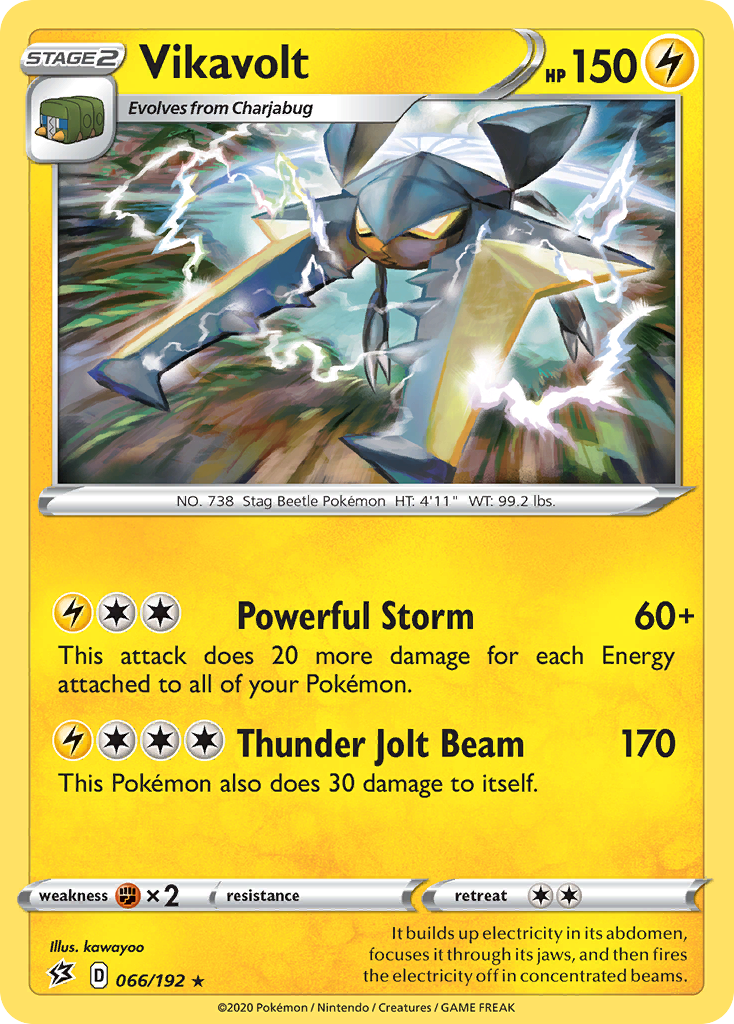 Vikavolt (066/192) [Sword & Shield: Rebel Clash] | Card Merchant Takapuna