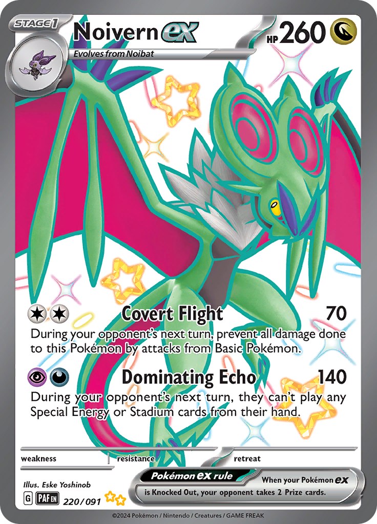 Noivern ex (220/091) [Scarlet & Violet: Paldean Fates] | Card Merchant Takapuna