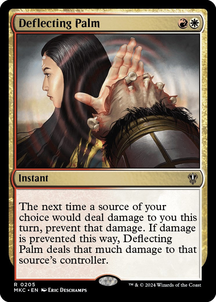 Deflecting Palm [Murders at Karlov Manor Commander] | Card Merchant Takapuna