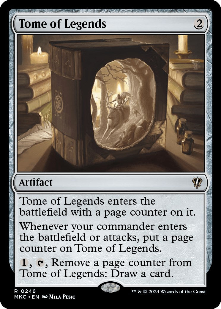 Tome of Legends [Murders at Karlov Manor Commander] | Card Merchant Takapuna