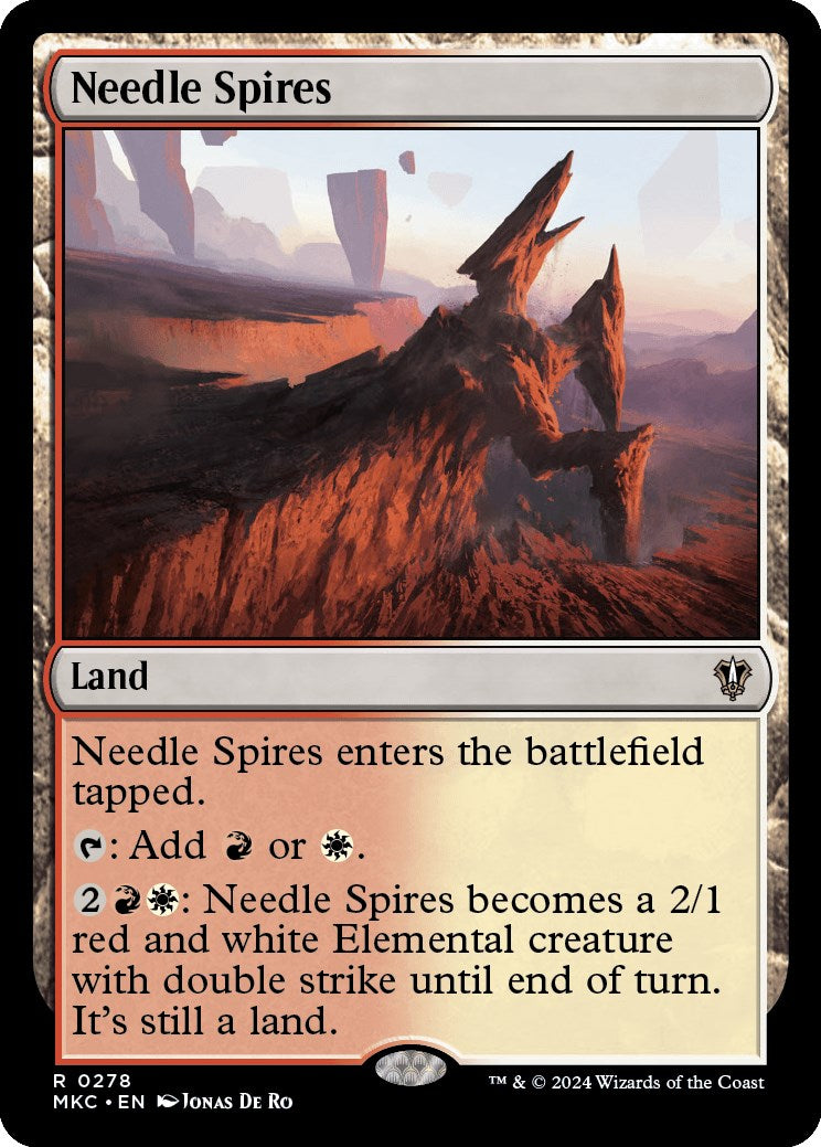 Needle Spires [Murders at Karlov Manor Commander] | Card Merchant Takapuna