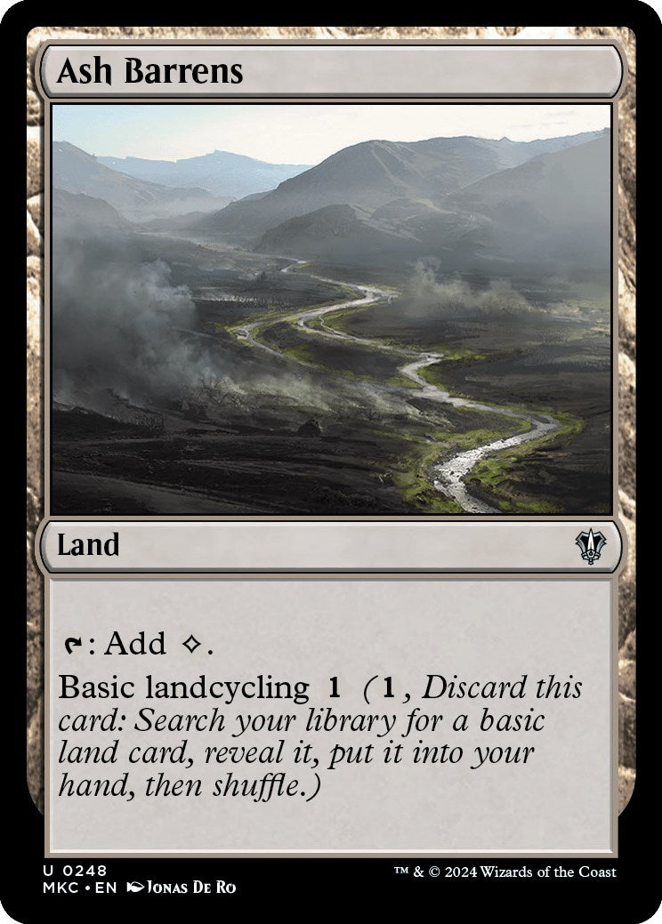 Ash Barrens [Murders at Karlov Manor Commander] | Card Merchant Takapuna