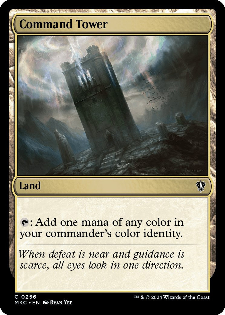 Command Tower [Murders at Karlov Manor Commander] | Card Merchant Takapuna