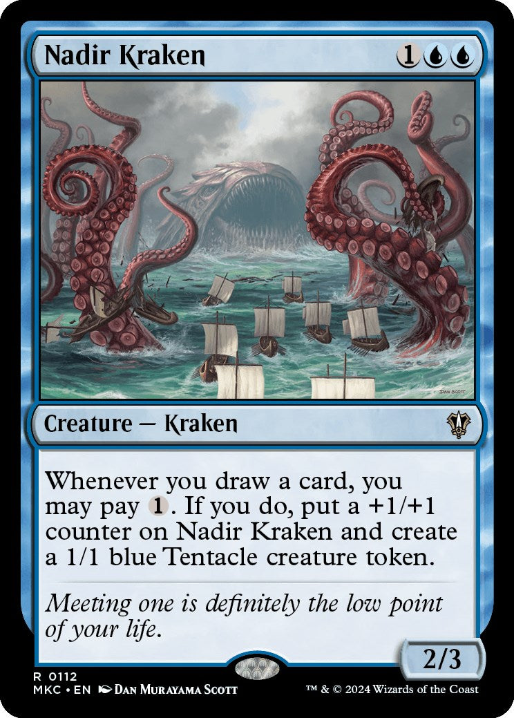 Nadir Kraken [Murders at Karlov Manor Commander] | Card Merchant Takapuna