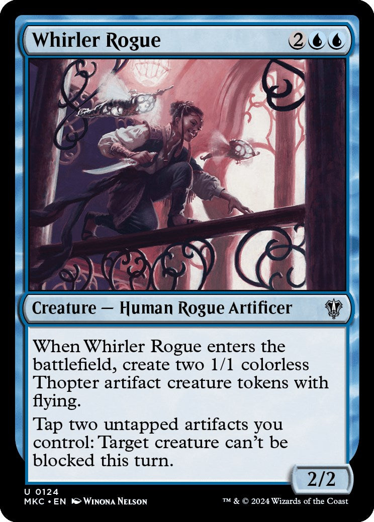 Whirler Rogue [Murders at Karlov Manor Commander] | Card Merchant Takapuna