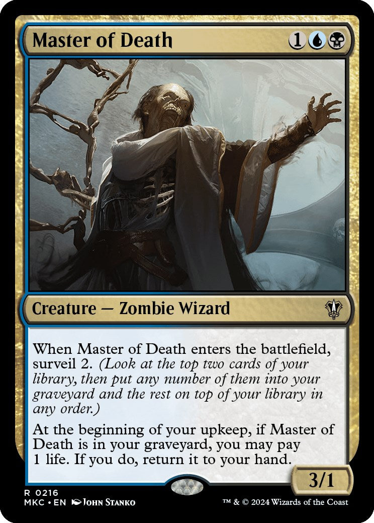 Master of Death [Murders at Karlov Manor Commander] | Card Merchant Takapuna