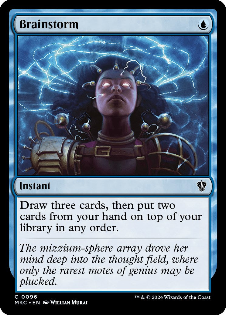 Brainstorm [Murders at Karlov Manor Commander] | Card Merchant Takapuna