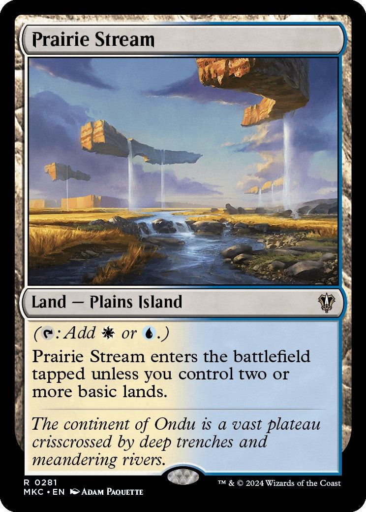 Prairie Stream [Murders at Karlov Manor Commander] | Card Merchant Takapuna