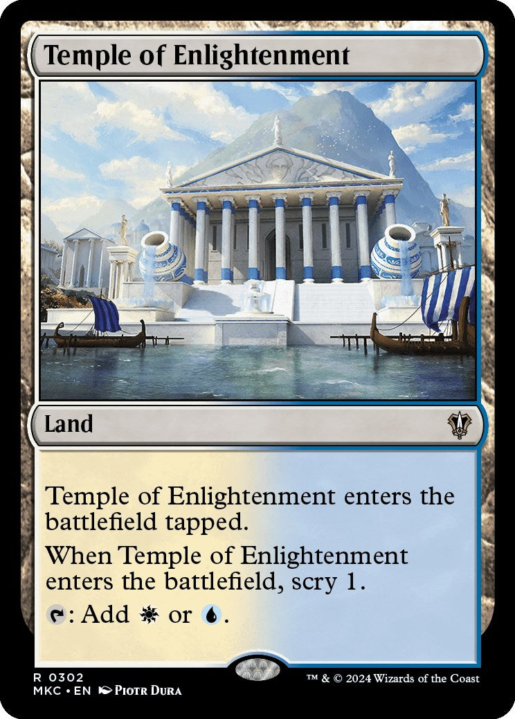 Temple of Enlightenment [Murders at Karlov Manor Commander] | Card Merchant Takapuna