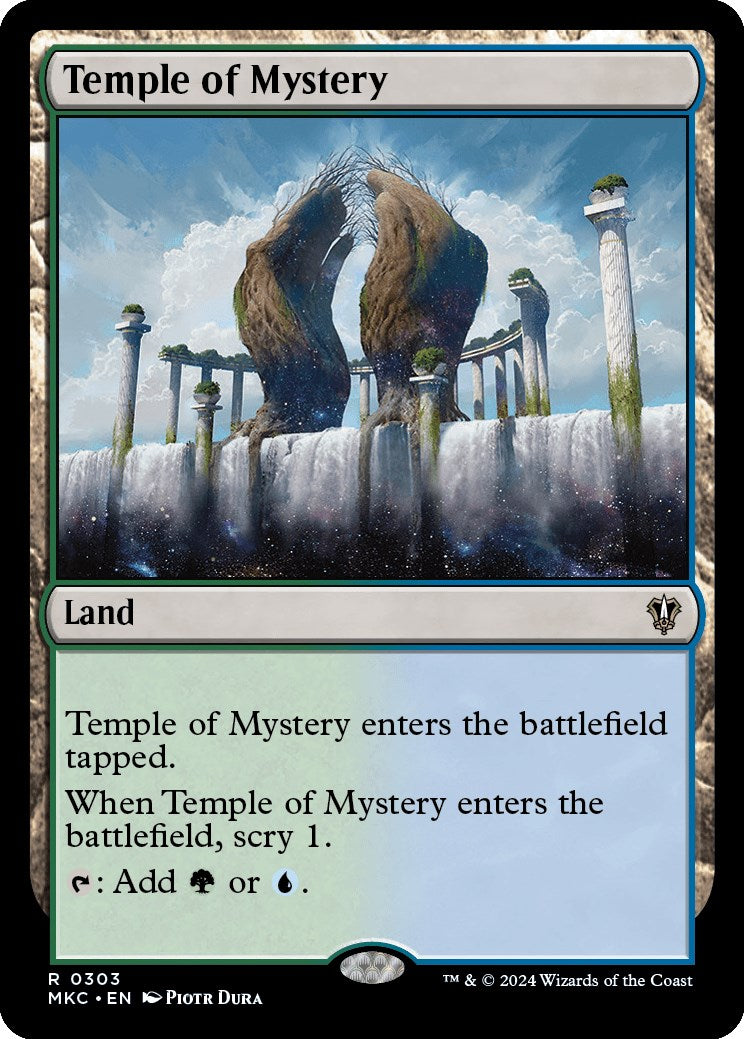 Temple of Mystery [Murders at Karlov Manor Commander] | Card Merchant Takapuna