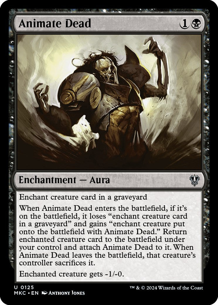 Animate Dead [Murders at Karlov Manor Commander] | Card Merchant Takapuna