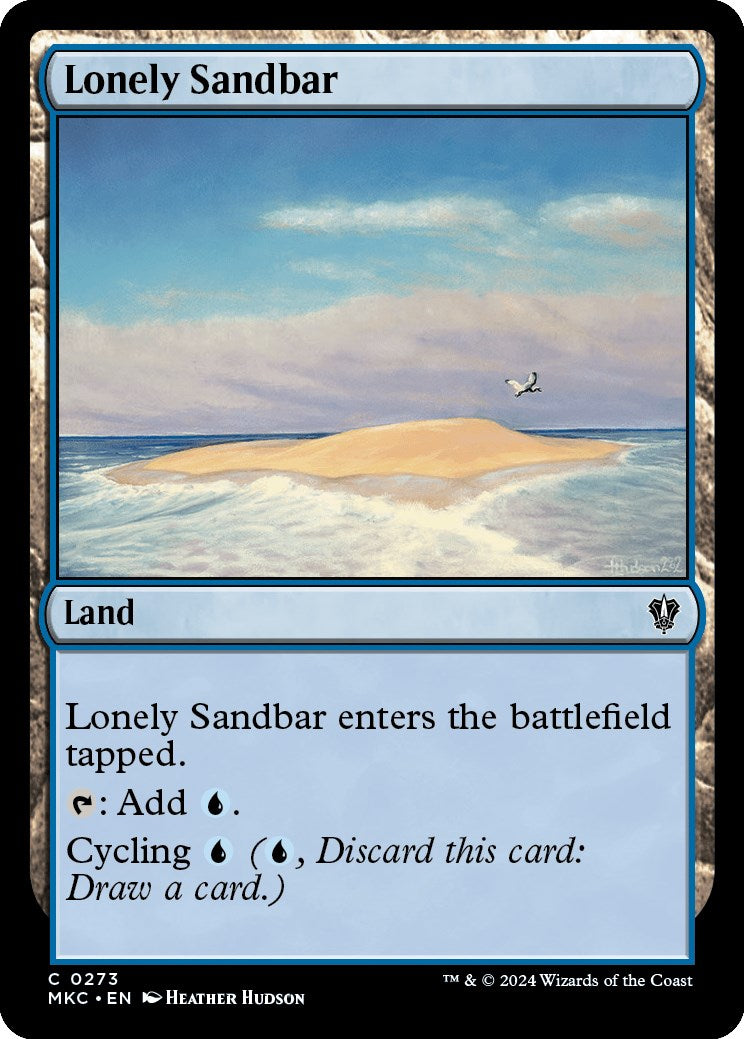 Lonely Sandbar [Murders at Karlov Manor Commander] | Card Merchant Takapuna