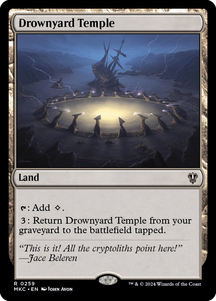 Drownyard Temple [Murders at Karlov Manor Commander] | Card Merchant Takapuna