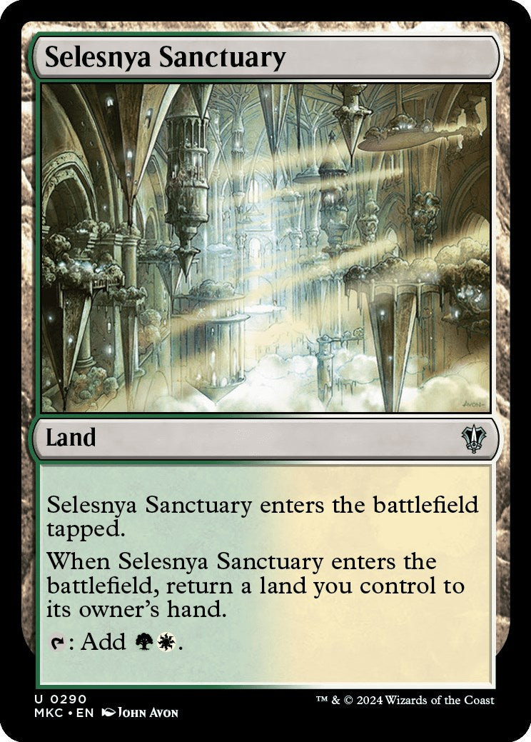 Selesnya Sanctuary [Murders at Karlov Manor Commander] | Card Merchant Takapuna