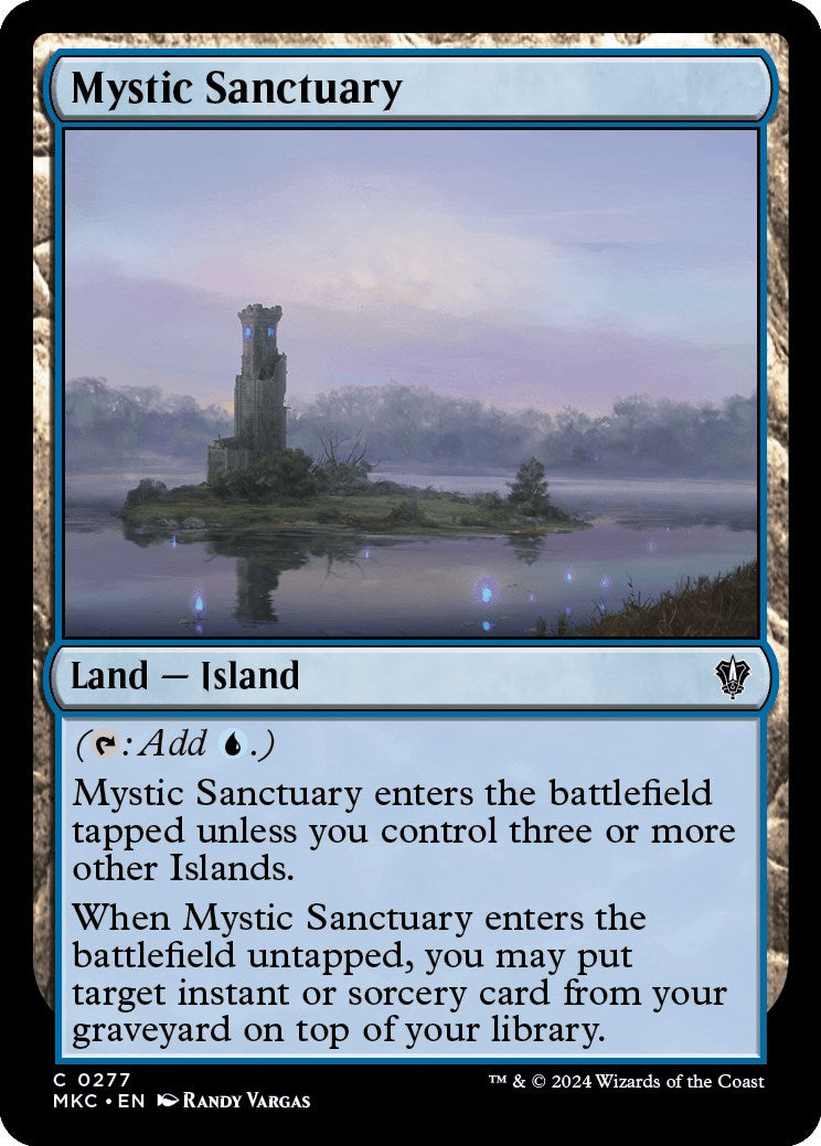 Mystic Sanctuary [Murders at Karlov Manor Commander] | Card Merchant Takapuna