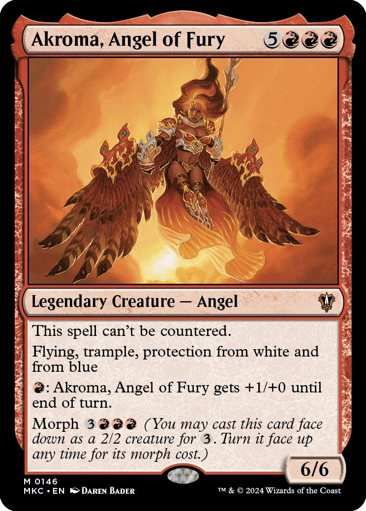 Akroma, Angel of Fury [Murders at Karlov Manor Commander] | Card Merchant Takapuna