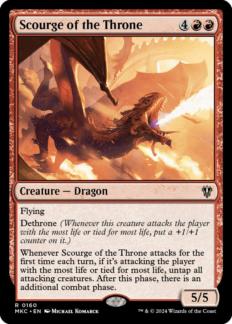 Scourge of the Throne [Murders at Karlov Manor Commander] | Card Merchant Takapuna