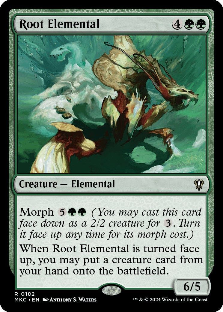 Root Elemental [Murders at Karlov Manor Commander] | Card Merchant Takapuna