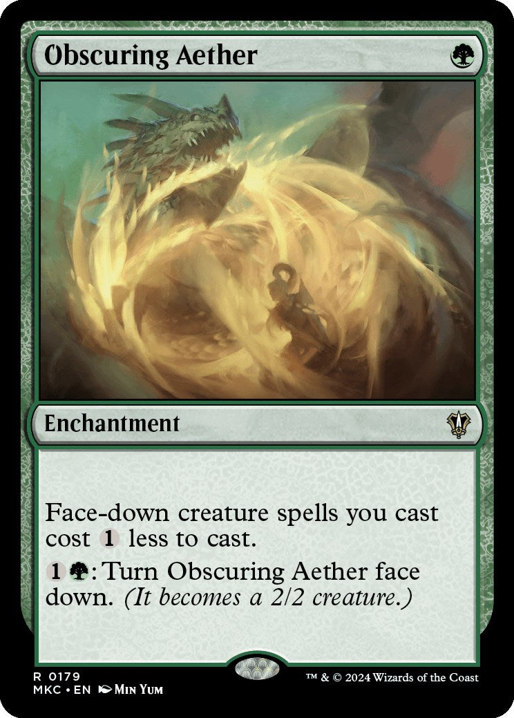 Obscuring Aether [Murders at Karlov Manor Commander] | Card Merchant Takapuna