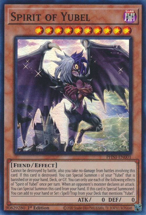 Spirit of Yubel [PHNI-EN001] Super Rare | Card Merchant Takapuna