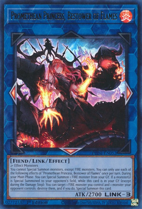 Promethean Princess, Bestower of Flames [PHNI-EN052] Ultra Rare | Card Merchant Takapuna